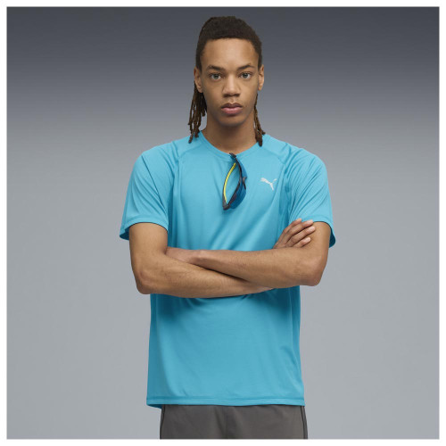 M RUN VELOCITY TEE (POLY)